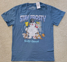 FROSTY THE SNOWMAN “Stay Frosty” T-Shirt – Sz M, Short Sleeve – NEW NWT