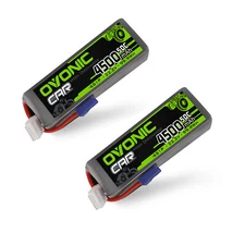2x Ovonic 22.2V 50C 6S 4500mAh Lipo Battery EC5 for RC Car Airplane Jet Heli