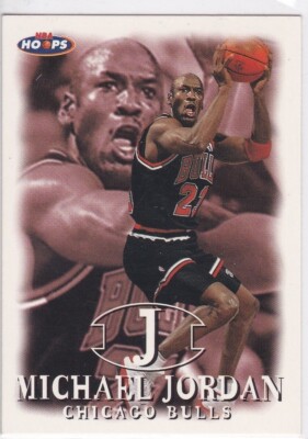 NBAカード　23.JORDAN MICHAEL JORDAN 1998 NBA Hoops #23 Basketball Card CHICAGO BULLS