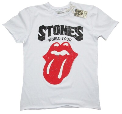 Amplified Vintage Official The Rolling Stones Tongue World Tour 