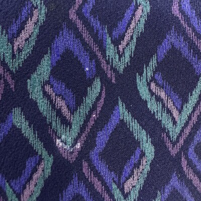 Cravate Valentino 100% Soie Vintage - Marron Fabriqué En Italie