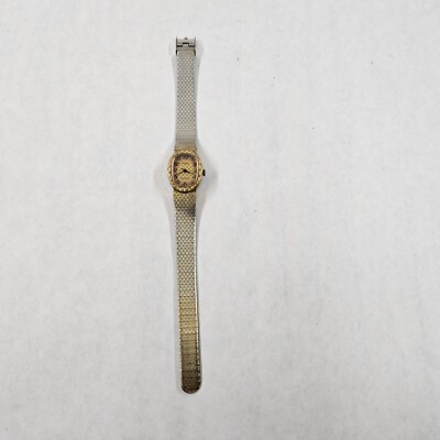 Timex Womens 1970s Vintage Classic Electric Gold-Toned Watch 