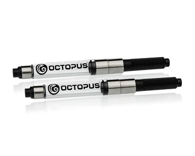 OCTOPUS CONCEPT GMBH 2x Octopus Fluids Kolben-Konverter für Füllhalter, Standard Tinten-Konverter