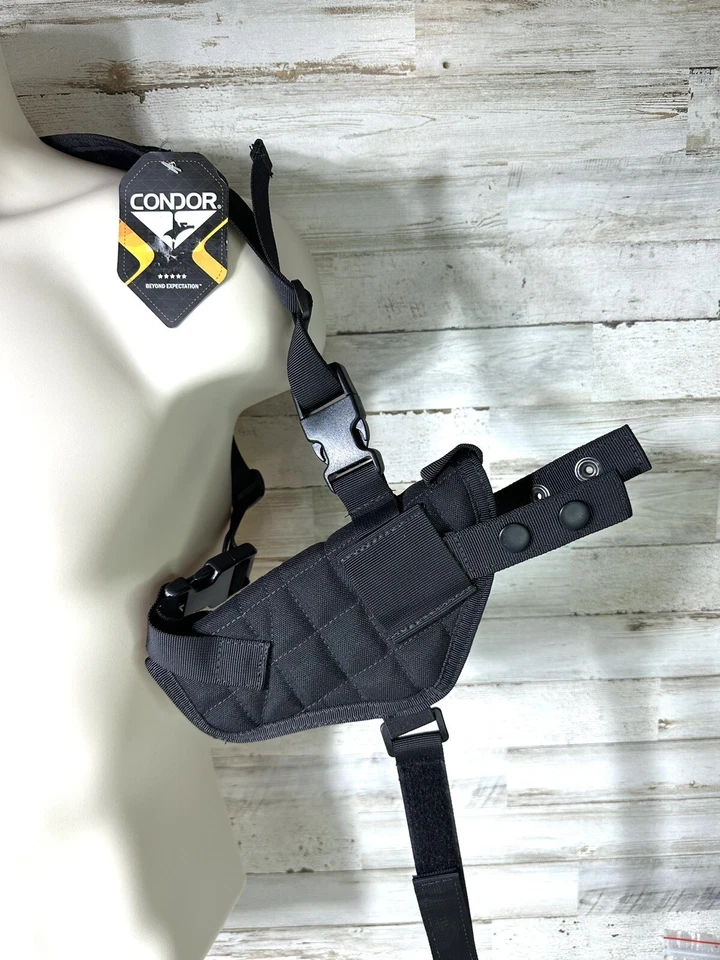 Condor Universal Shoulder Holster USH-002, 22 Cal Shell Carriers (2), ClipHolder - Image 3 of 4