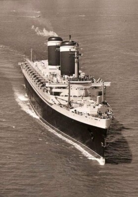NEU 6 X 4 FOTO LINER SS UNITED STATES 1