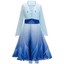 thumbnail 15 - Kids Cosplay Frozen 2 Queen Elsa Party Dress Girls Costume Birthday Fancy Dress