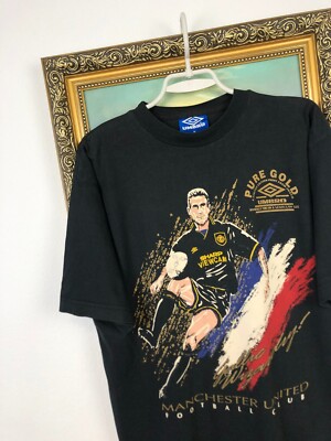 Vintage Umbro Manchester United Cantona #7 Shirt Football Jersey