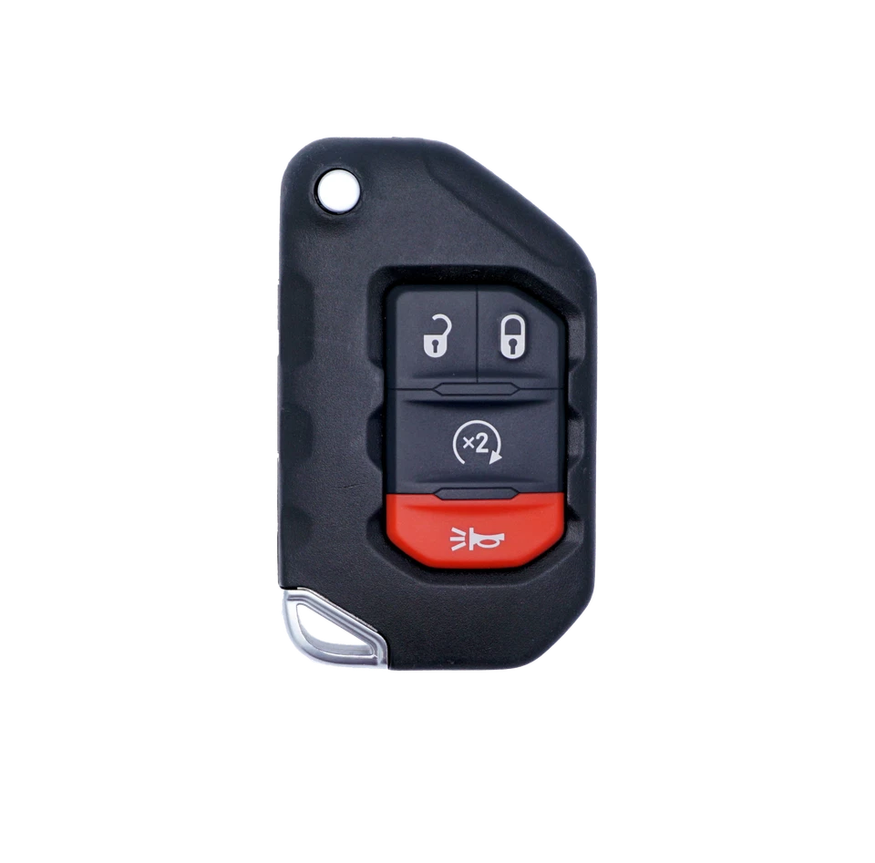 OEM 18-24 JEEP WRANGLER GLADIADOR LLAVE INTELIGENTE MANDO A DISTANCIA ABATIBLE OHT1130261 682944 Foto 2 de 4