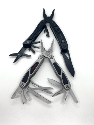 Coast Lot Of 2 Multi-Tool Flashlight LED155 2-LED Pro Pocket Pliers and LED140