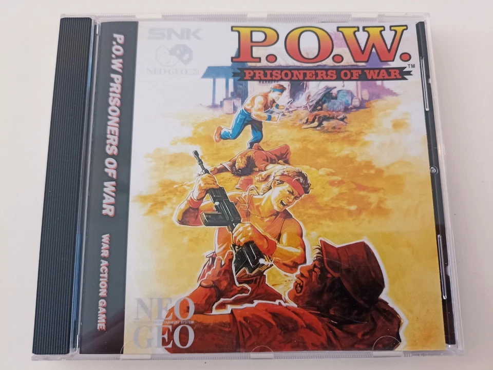 SNK Neo Geo CD CDZ P.O.W Prisoners of War Arcade conversion - Photo 4/4
