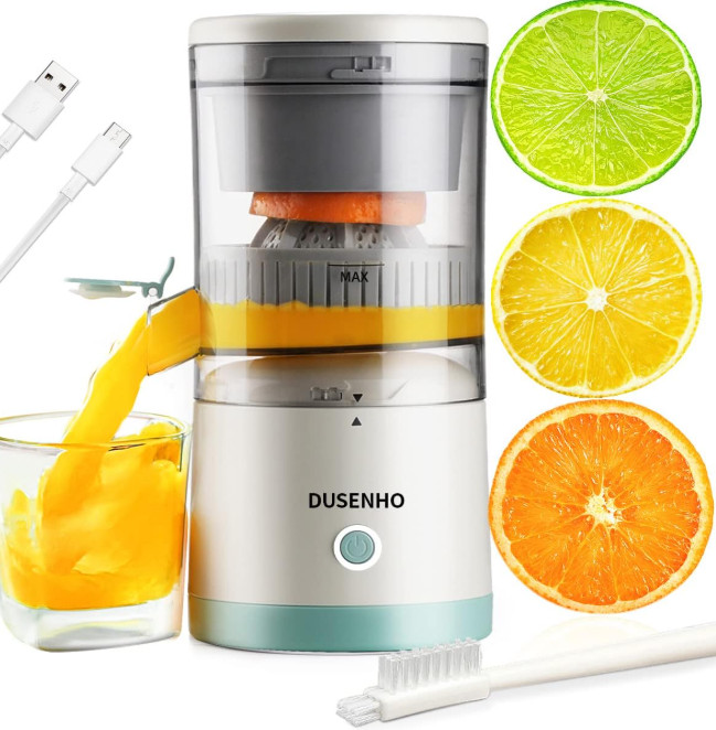Mini Estrattore Succo Elettrico USB 45W | Ricaricabile e Senza Fili