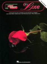 IT'S LOVE: E-Z PLAY TODAY VOLUME 145 By Hal Leonard Corp. **Mint Condition**