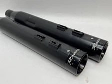 17-25 Harley Davidson Touring Rinehart 4" Slip-On Muffler DAMAGED MODIFIDE