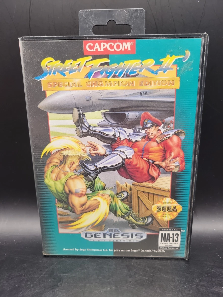 ストリートファイター2 セガジェネシス Street Fighter II 'Fighting Sega Genesis Video Games for sale | eBay