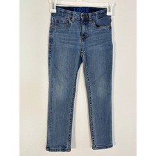 Levis 512 Slim Taper Boys Jeans Size 6 Reg Medium Wash Blue Denim