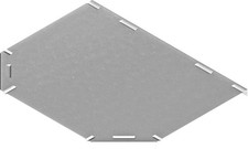 PTKJ200-F Cover for Cable Tray Tee 1.0mm Hot-Dip Galvanized STD