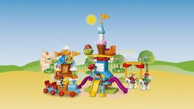 LEGO 10840 Duplo Town Big Amusement Park Block Toy  2-5