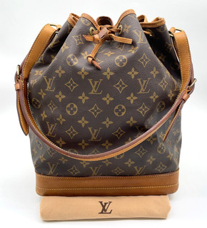 Auth Louis Vuitton Noe Monogram M46976 Shoulder Bag W/dust bag NS121284