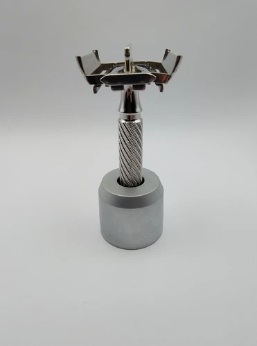 Gillette Aristocrat #66 Rodium Plated - Vintage De Razor - Imagen 6 de 15