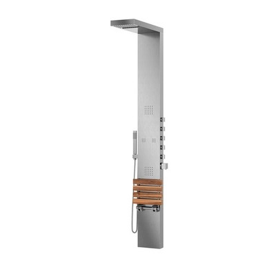 Pulse 1035 Oahu 2.5 GPM Shower Panel - Stainless Steel