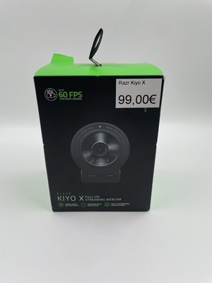 Razer Kiyo X Webcam Streaming Broadcasting Mic. Ringlight 2MP 1080p 30 FPS