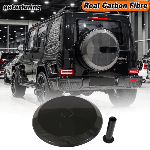 For Mercedes Benz G-Class W463 G63 G65 REAL Carbon Spare Wheel Tire Cover - Picture 2 of 14