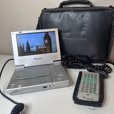 Cyberhome Portable DVD Player System CH-LDV 700B Set Works & Tested!