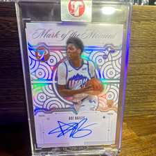 Panini Pristine Mark of the Moment Ace Bailey Rookie Auto NA-AB Utah Jazz