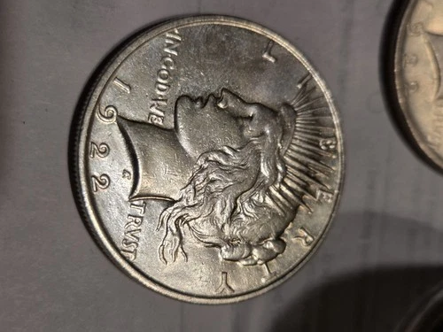 AU-BU Roll Of 1922  Peace Dollars Roll Of 20