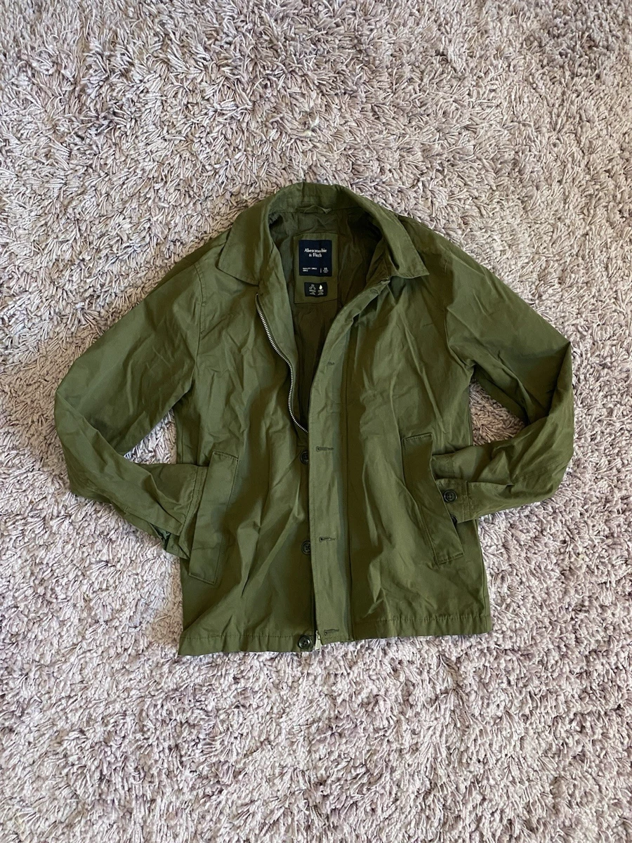 abercrombie olive jacket products for sale | eBay