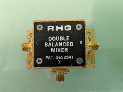 RF Mixer Double Balanced RHG MACOM SAGE NORSAL RF/LO 1-18GHz IF DC-.5GHz SMA(f)