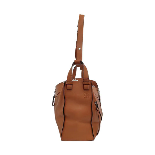 LOEWE Hammock Handbags Leather Brown Free Shipping | Duties Paid