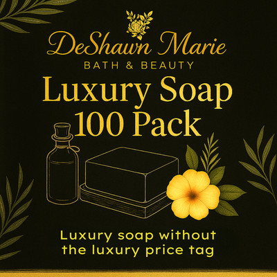 100 Pack Bulk Soap Bars, Wholesale Handmade Soap, Subscription Boxes, Soap Gifts