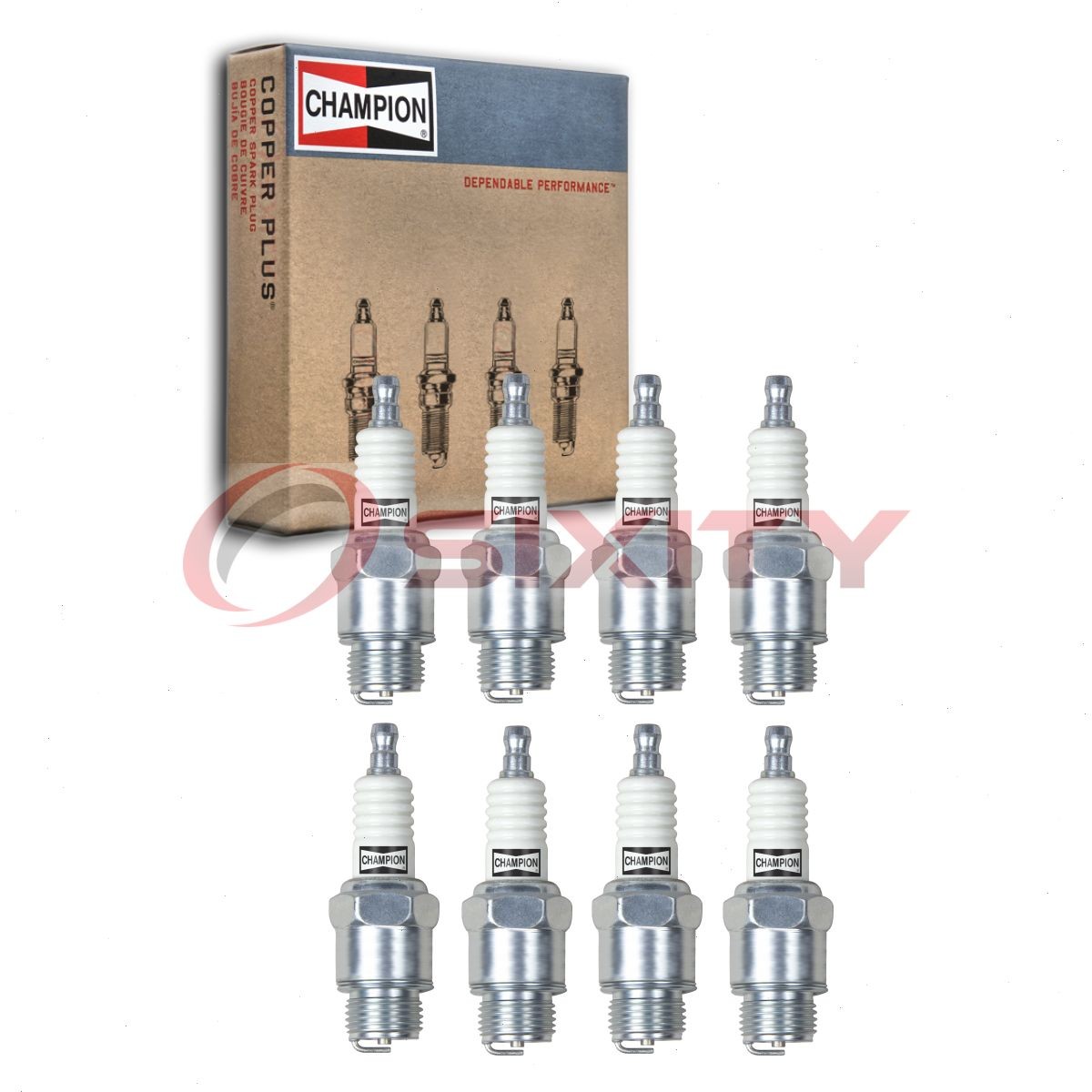 8 pc Champion Industrial Spark Plugs for 1931-1932 Hudson Series U Ignition in
