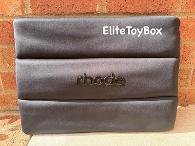 Rhode Oversized Bubble Makeup Bag Black Limited Edition Hailey
