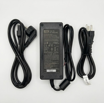 MEAN WELL GST160A24-NC Industrial Adapter - 24V 160W - Global Version US/EU Cord