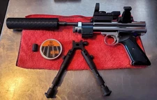 Custom Crosman 2240 C02 Bolt Action .22. Modified with Extras