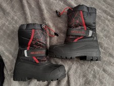 Kids Waterproof Snow Boots, Size 11