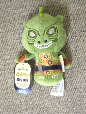 Hallmark Itty Bittys Event Exclusive Star Trek Gorn Stuffed Toy; Limited Ed.