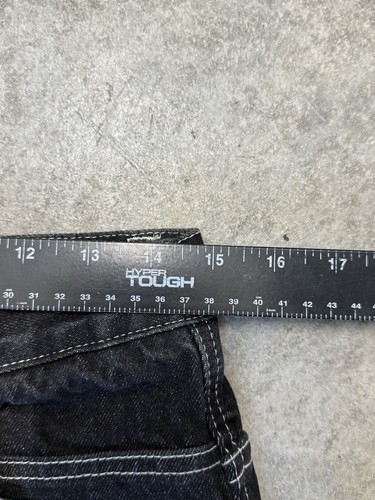 Vintage Y2K Mecca Loose Fit Cargo Carpenter Pants Logo Youth Size 20 30x31 - Picture 3 of 12