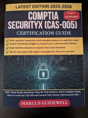CompTIA SecurityX CAS-005 Certification Guide Marcus Guidewell Latest Edition