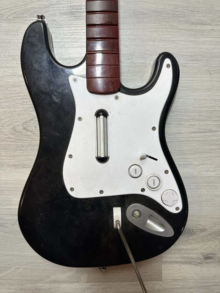 Harmonix Fender Stratocaster Wireless Guitar for Xbox 360 Rock Band No Dongle - Image 2 of 4