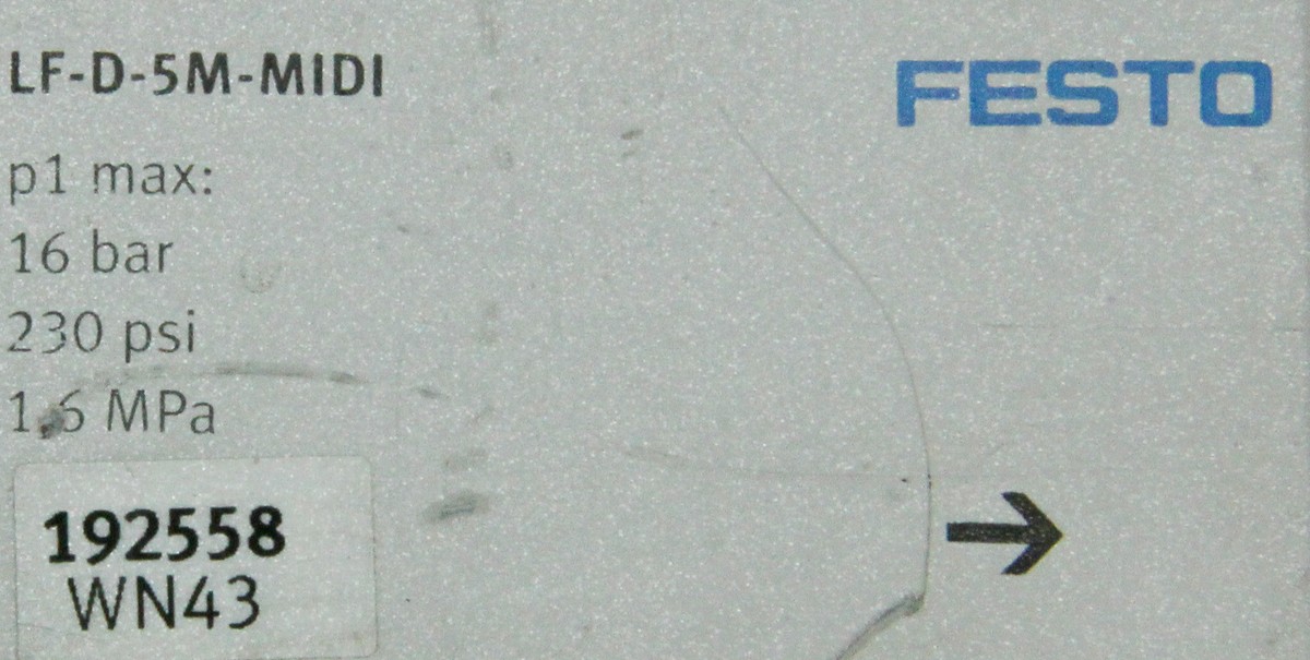 サイト用 10928 FESTO VLV ASSY HE-D-MIDI LFR-D-MIDI HEL-D-MIDI LFMB-D-MIDI