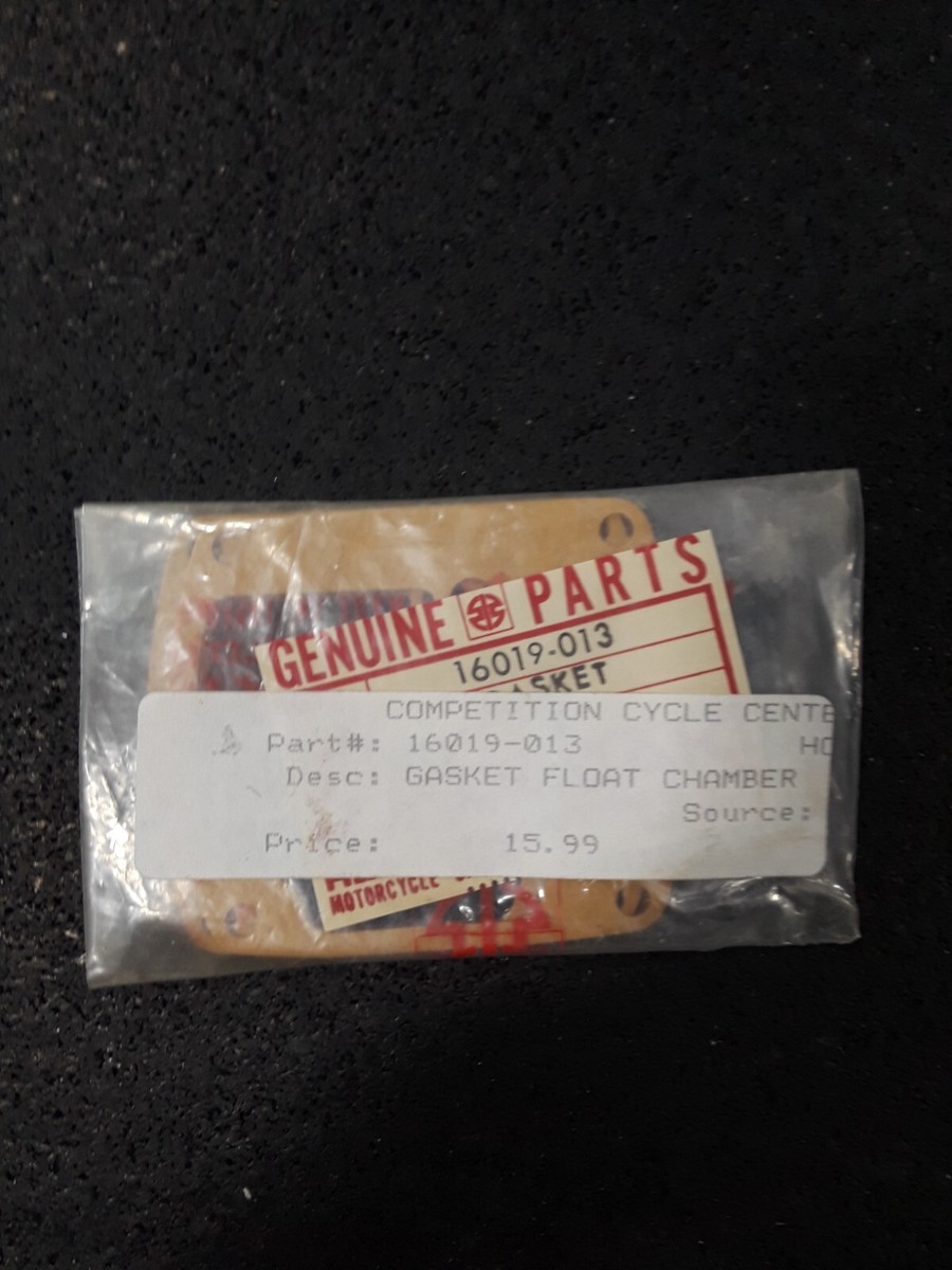 Kawasaki NOS NEW 16019-013 Float Chamber Gasket S2 S3 F6 F7 G3 KH