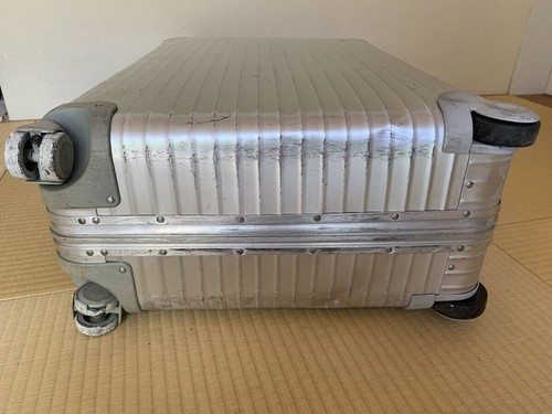 Rimowa Topas Silver 4-wheels Carry Case Suitcase - Picture 4 of 10