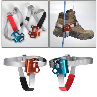 Klettertechnologie Quick Step Fußsteigklemme L / R Riser Rope hält