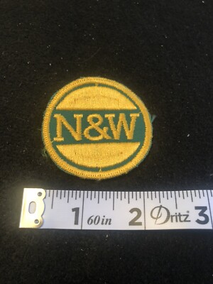 N & W NORFOLK & WESTERN RAILWAY Patch (Railroad / Train Related)
