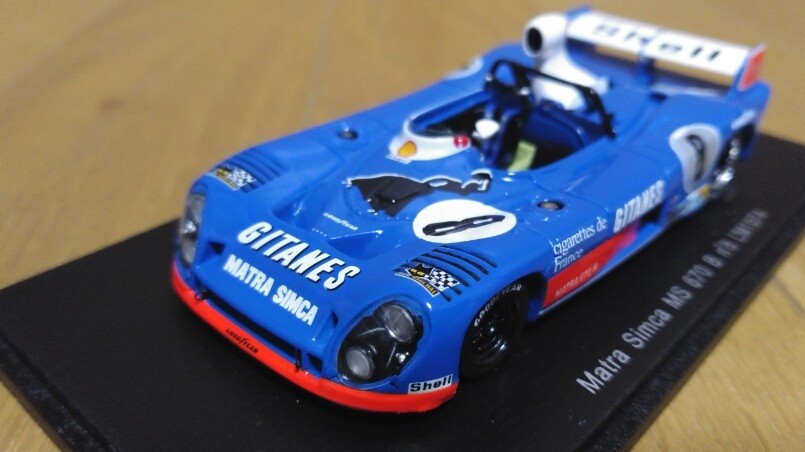spark マトラ シムカ MS670 ＃8 1974 LM ルマン 1/43 絶版