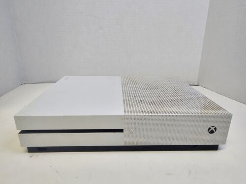 Microsoft Xbox One S 1TB Console only, Model 1681 C27 - Picture 1 of 4