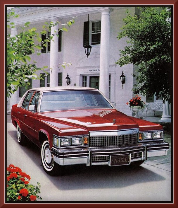 1978 Cadillac Sedan DeVille Red, Toolbox - Refrigerator Magnet, 42